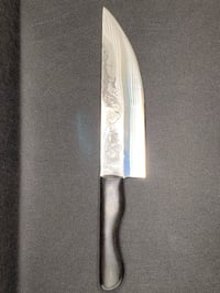 Image 2 of Kitchen knife ebony handle