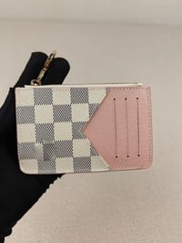 White check card holder 