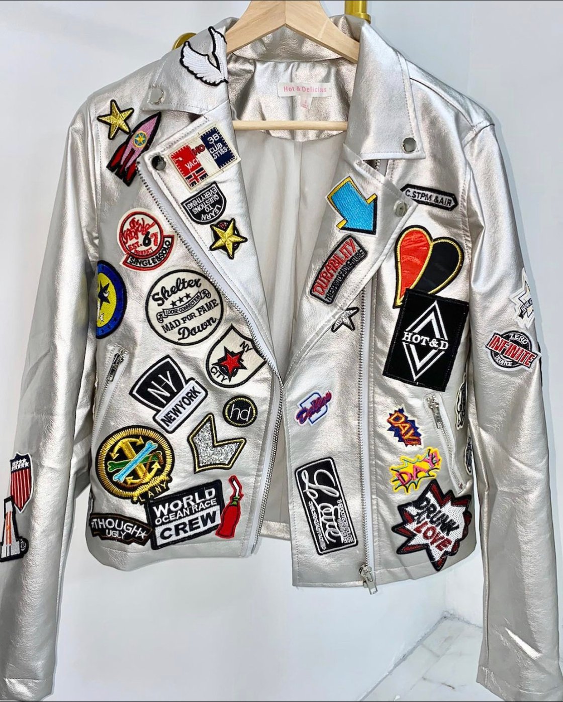 Image of Take Off leather jacket 