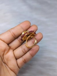 Image 3 of Goddess Laxmi Ring_Adjustable Temple Ring