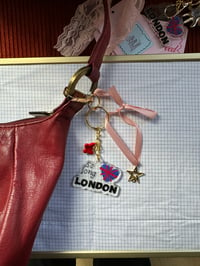 Image 1 of keychain / bag charm - so long london taylor swift 