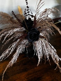 Image 3 of Wild Flower Goat Skull