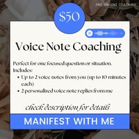 Quick Voice Note Coaching 