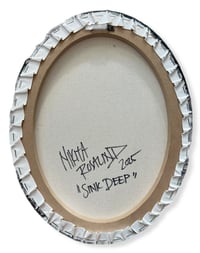 Image 3 of “SINK DEEP” ORIGINAL PAINTING BY NIKITA ROSALIND 14”x11”