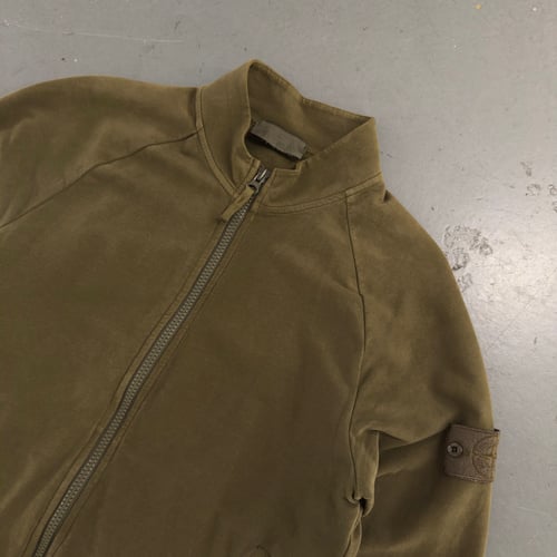 Image of SS 2022 Stone Island Ghost Zip-up, Size large
