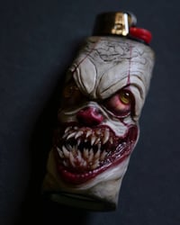 Image 12 of Pennywise collectible Bic lighter sleeve, original sculpt, functional art OOAK
