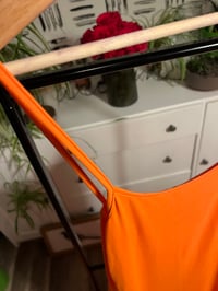 Image 3 of Shein Orange dress with pockets 