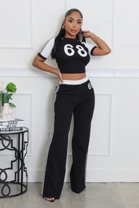 Image 1 of Game Day Knitted Pant Set