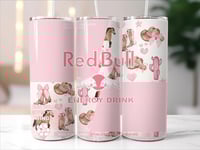 redbull boots & hat country 20oz tumbler