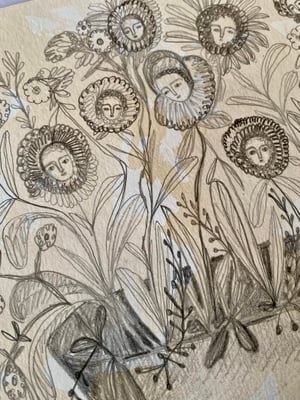 Image of A bowl of curious wildflowers