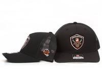 Image 1 of RBG 19' Black Stitched SnapBack Hats