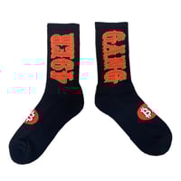 Image 3 of "GANG" Socks 2 pack (black/white)