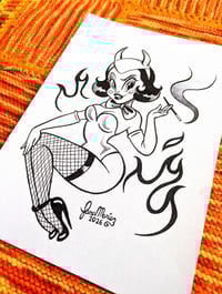 Image 2 of Devil Girl Inking