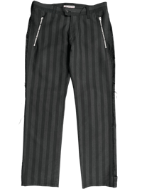 Image 1 of Ego Tripping Striped Grunge Trousers - 33