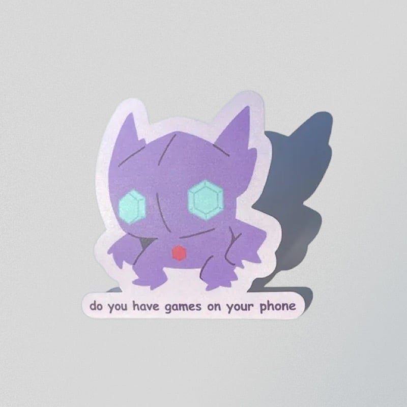 Image of Do You Have Games On Your Phone Sticker