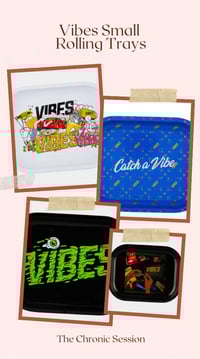 Image 1 of Small VIBES™ Limited Edition Metal Rolling Tray
