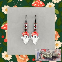 Image 1 of Fungi Ghost Earrings