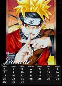 Image 2 of Naruto2 Kalender 2024