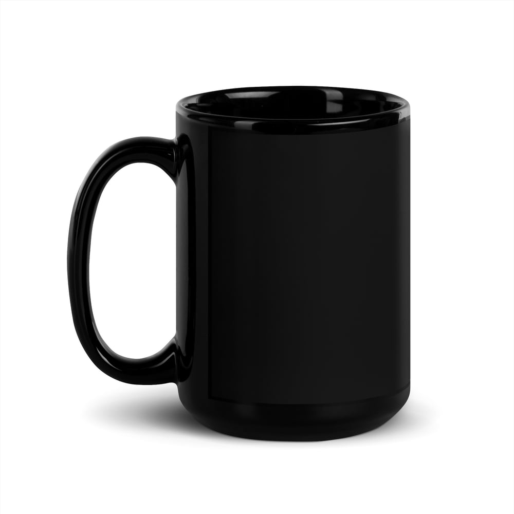 Road Dog Black Glossy Mug