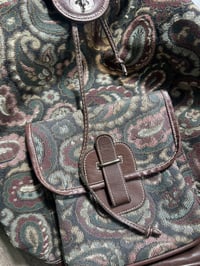 Image 3 of  Vintage tapestry, large backpack