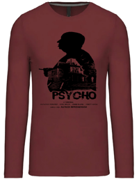 Image 3 of Camiseta M/L Psycho (Alfred Hitchcock)