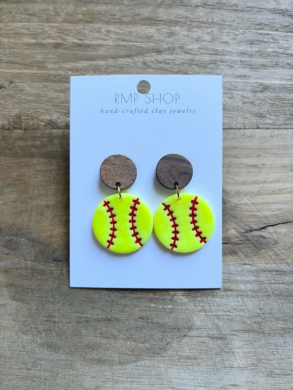 Image of Softball Earrings
