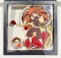 Image 3 of Demon Tanjiro Enamel Pin [IN HANDS] 