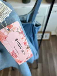 Image 4 of NWT light weight denim dress 