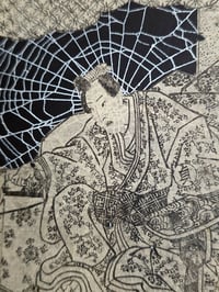 Image 4 of 1840’s - Japanese “Shiranui Monogatari “ collection with preserved webs.  C