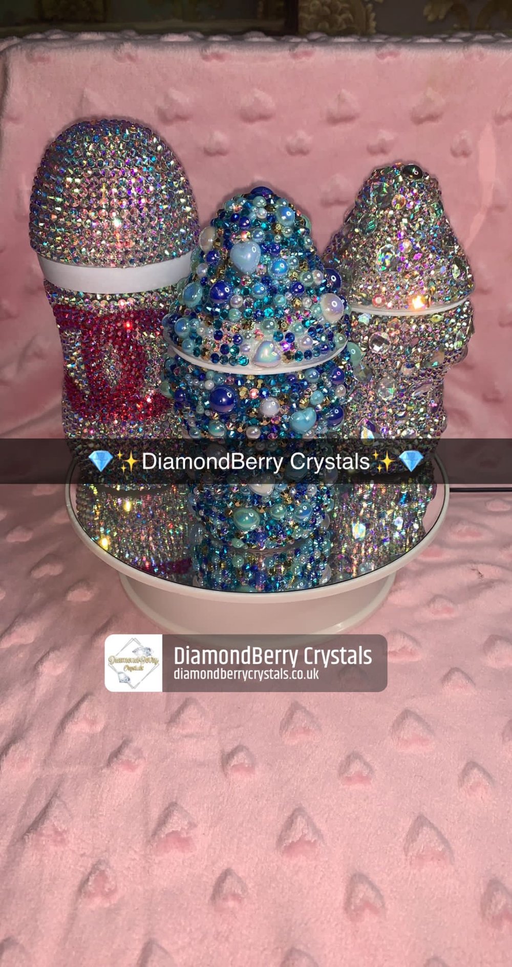 Image of Bling Chanel design baby bottle