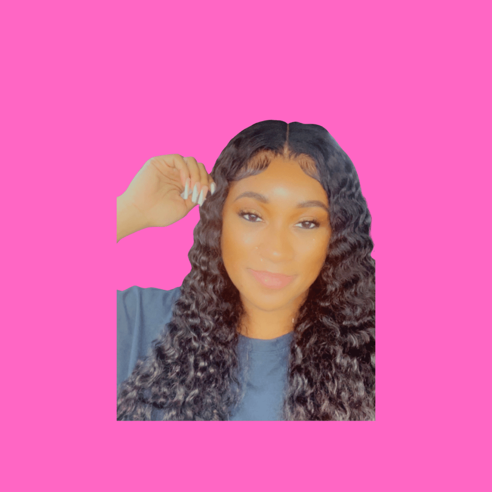 Image of 5x5 Deep Wave Closure Wig