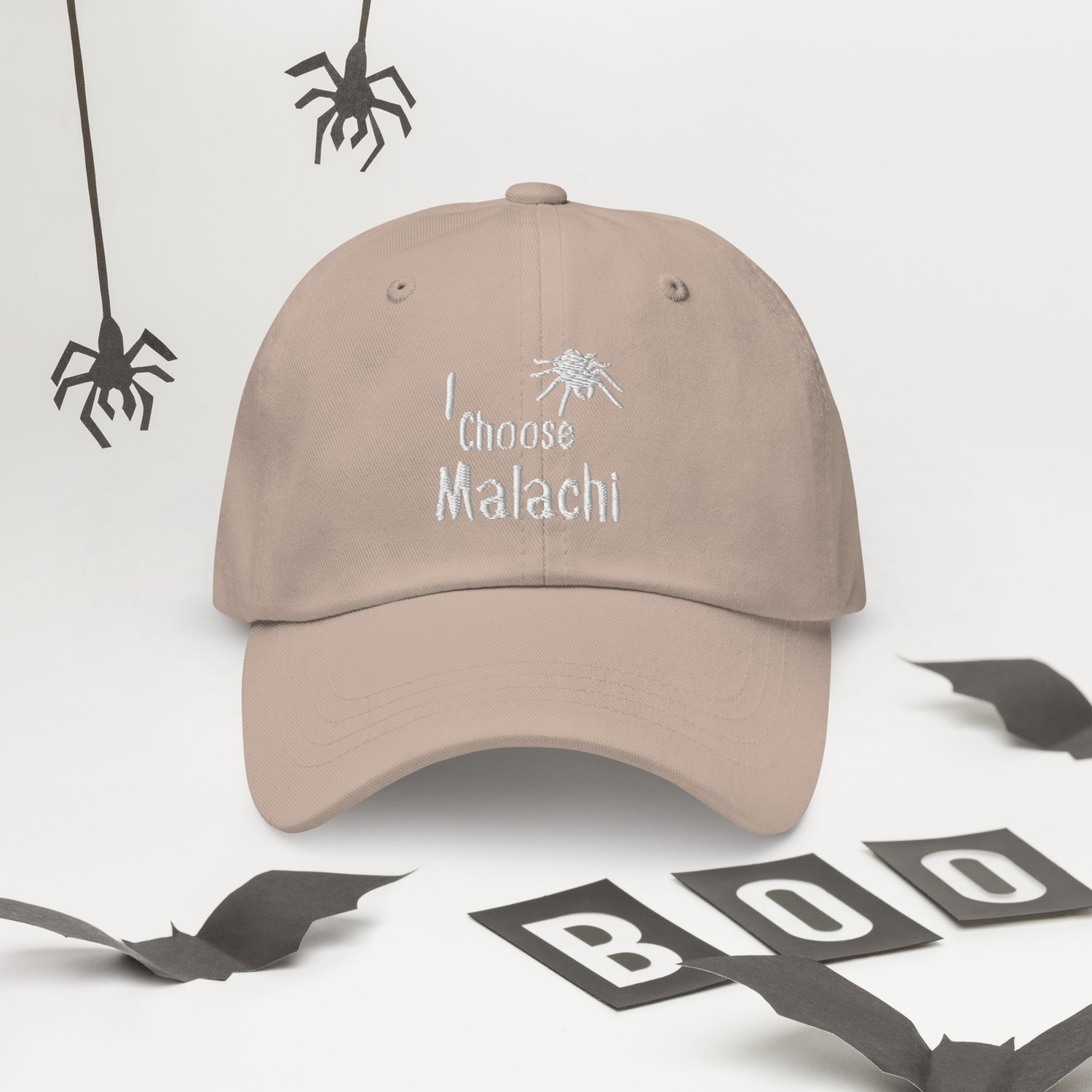 Image of Officially Licensed little stranger I choose Malachi embroidery baseball cap