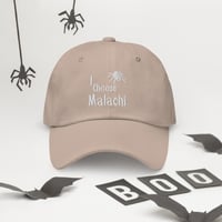 Image 5 of Officially Licensed little stranger I choose Malachi embroidery baseball cap