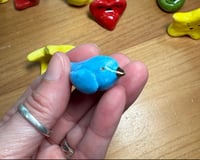 Image 2 of Bluebird of Happiness Ceramic Figurine - Free Shipping in Contiguous US