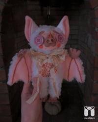 Image 2 of Ghost the bat fibre beast doll
