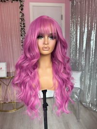 Image 10 of magenta bangs (ready to ship)