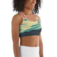 Image 3 of Surf's Up Sports Bra