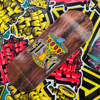 Image 2 of Training Grail 34mm Dustin Pike Hand Drawn "Shark Bath"