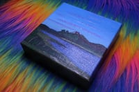 Image 3 of Purple Blue Sky Golden Gate Bridge 6x6 Original 