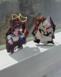 Image 1 of WHA Double-layered wooden charms