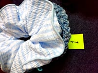 Image 4 of Scrunchies sets of two...crocheted and fabric