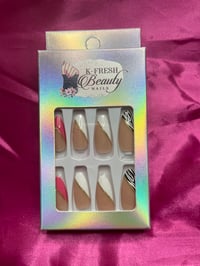 Image 1 of Nails - Medium (French Design)