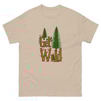 Image 10 of Unisex classic tee, Get Wild T-Shirt | Nature Adventure Forest Graphic Tee
