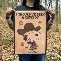 Image of “Should’ve Been A Cowboy” Tapestry