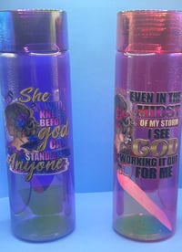 Image 2 of 20 oz. Plastic water tumbler