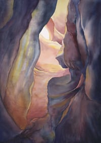 “Antelope Canyon” print by Rosie Wick