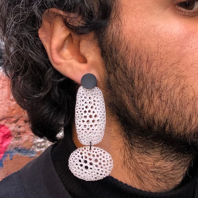 Orecchini Demo Lens  doppio