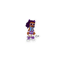 Image 2 of Calvin CoCo x ArtCultureKing Collab Sticker 