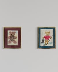 Image 1 of Pair of Watercolour Bear Drawings