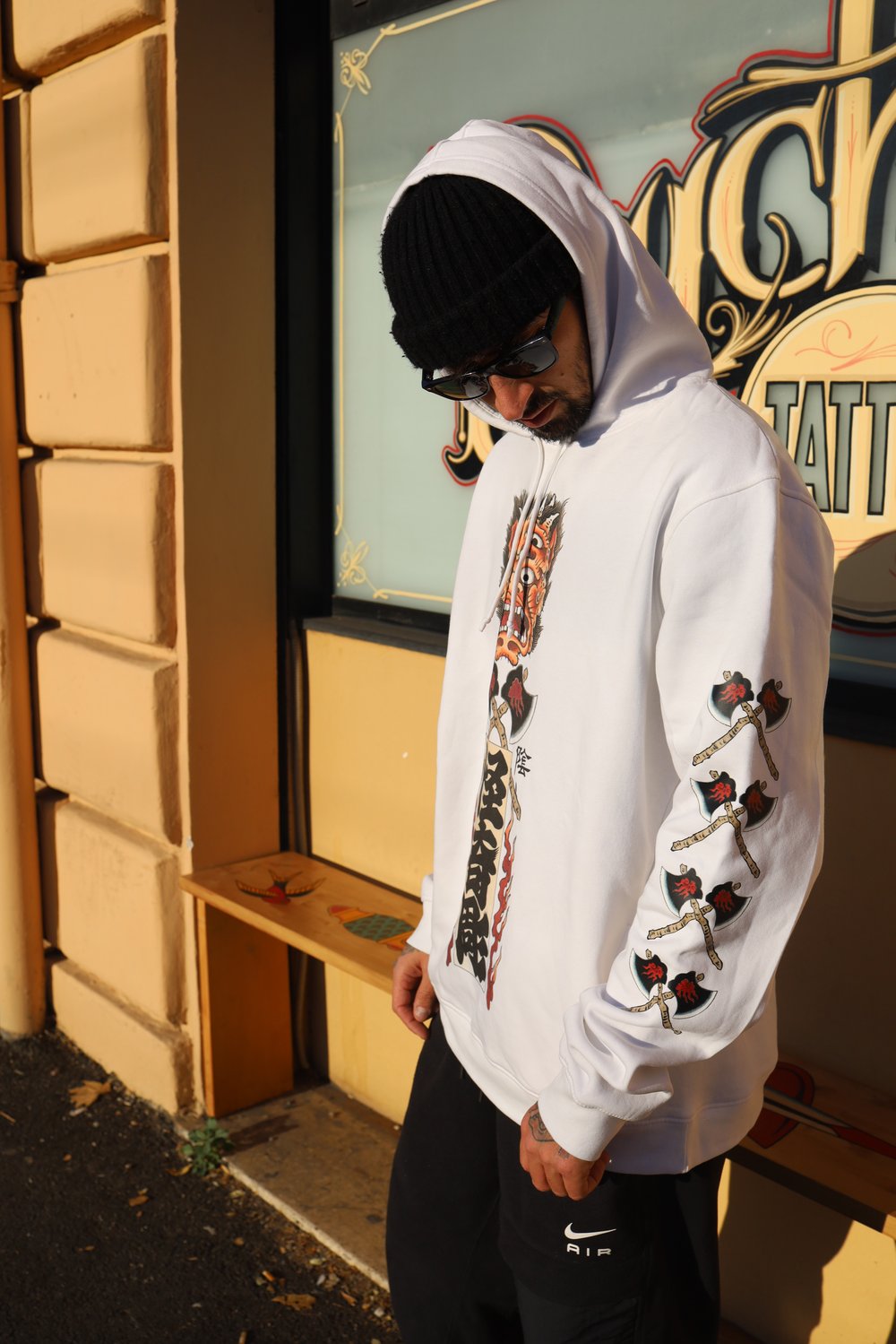 Shisamu graphic hoodie